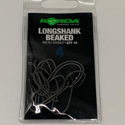 Hame&ccedil;ons Longshank beaked micro barbed taille 4 Korda