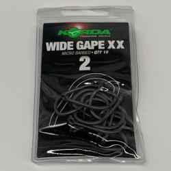 Hameçons wide gape x x micro barbed taille 2 Korda