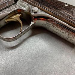 BROWNING GP 35 VIGILANTE RENAISSANCE SILVER 9 mm - ETAT PARFAIT !