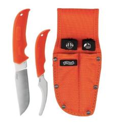 KIT D'OUTILS DE CHASSE "WALTHER" HUNTER KNIFE SET 3 - ORANGE