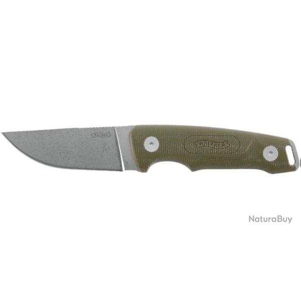 COUTEAU DROIT "WALTHER" GREEN NATURE KNIFE 3