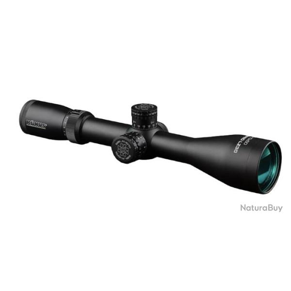 LUNETTE KONUS KONUSPRO LZ-30 2.5-10X50 30/30 CROIX FLOTTANTE LUMINEUX ROUGE-BLEU