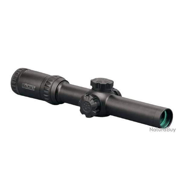 LUNETTE KONUS KONUSPRO M-30 1-4X24 RET GRAVE CIRCLE DOT LUMINEUX ROUGE-BLEU