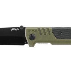 COUTEAU PLIANT "WALTHER" PDP TANTO FOLDER OD GREEN