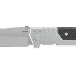 COUTEAU PLIANT "WALTHER" PDP STEEL FRAME TANTO BEAD BLAST
