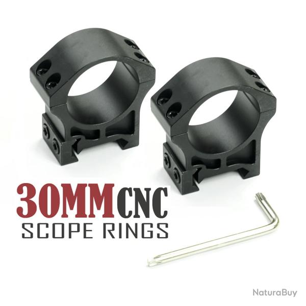 Anneaux de Porte Moyenne, Dull, 30mm- LIVRAISON GRATUITE !!!