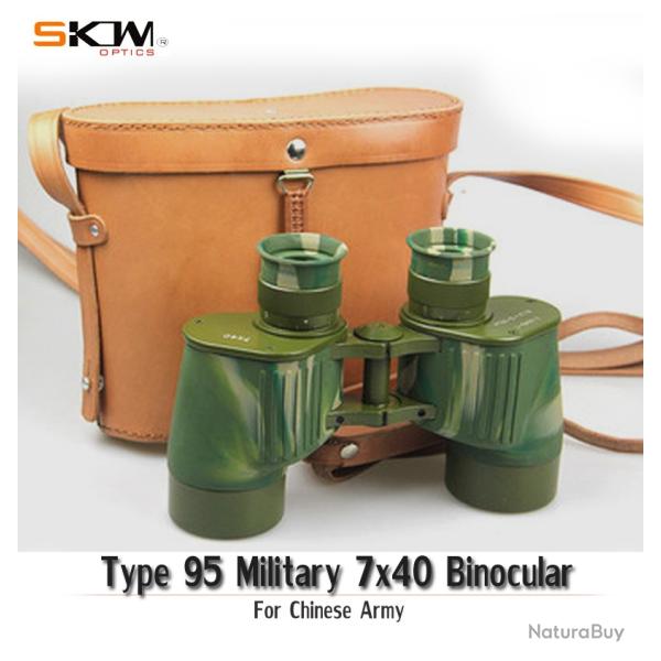 Jumelles Militaires tanches avec Remploi Mil, Type 95, 7x40, Bak4