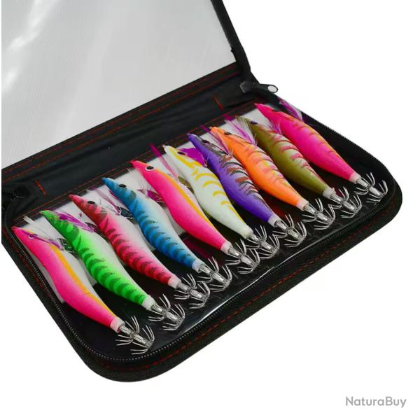 Lot de 10 Turluttes LUMINEUSES