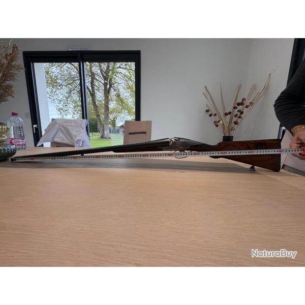 Fusil juxtapos CHARLIN 4 tigres calibre 12 /65 remis en tat par un matre armurier