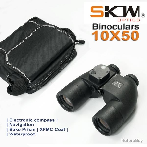 Jumelles flottantes avec tlmtre ReemployRange Finder, IPX7 10x50