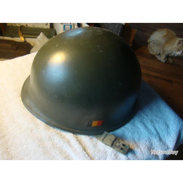 casque arm�e belge des ann�es 60