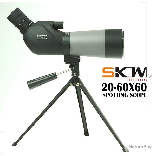 SKWoptics-Tlescope pour l'observation des oiseaux avec trpied, 20-60X60  LIVRAISON GRATUITE !!!!