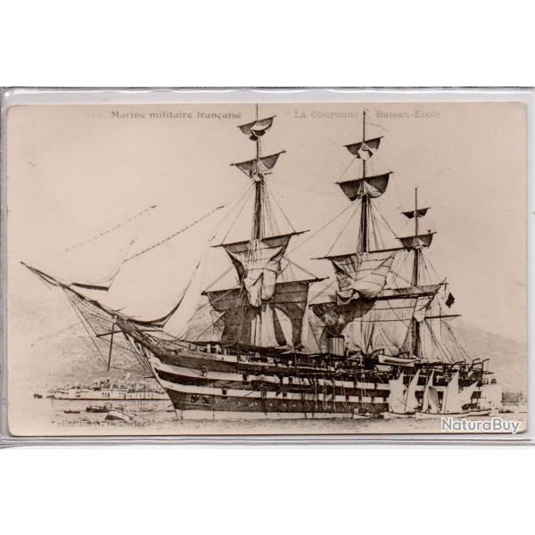 CPA - Marine Militaire Fran�aise -  VOILIERS DE MARINE La "COURONNE " N�1023