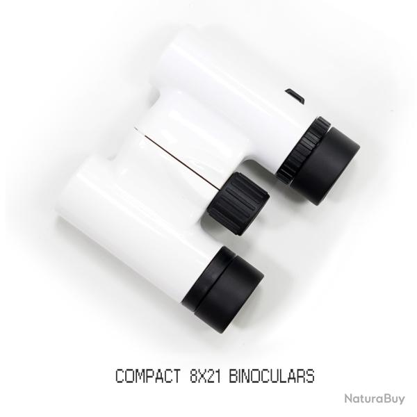 SKWOPTICS-Bak4 pour l'observation, 8x21 -**BLANC LIVRAISON GRATUITE !!!