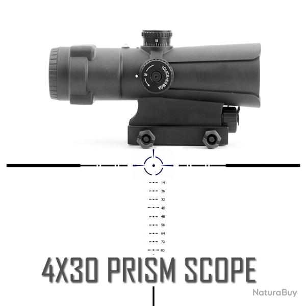 Lunette de vis�e tactique, r�ticule Mrad, AR, AK 4x30 LIVRAISON GRATUITE !!!