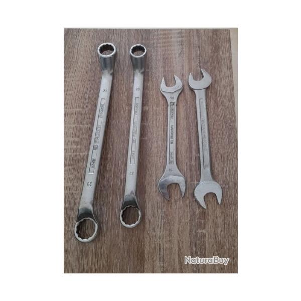 1 LOT DE CLES FACOM Et CHROME VANADIUM LOUXOR