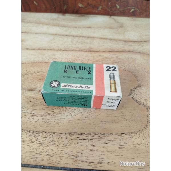Bo�te de 50 balles cal 22Lr de marque Sellier Bellot