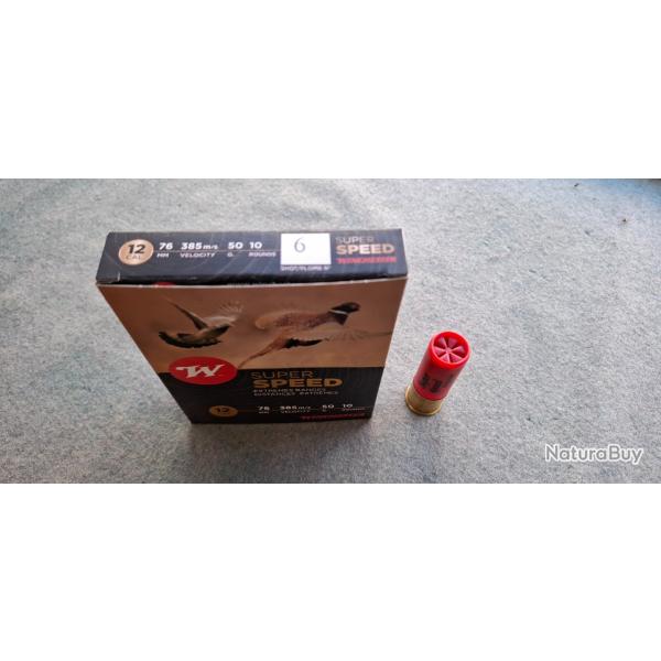 Cartouches cal 12/76 super speed magnum x20 winchester N�6