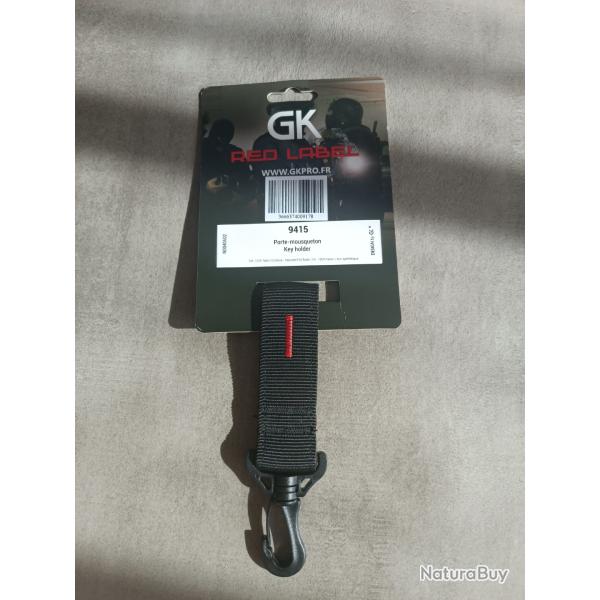 Porte mousqueton gk