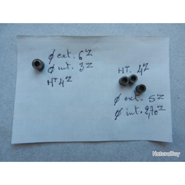 pi�ce d�tach�e pour arme (petites cales circulaires)