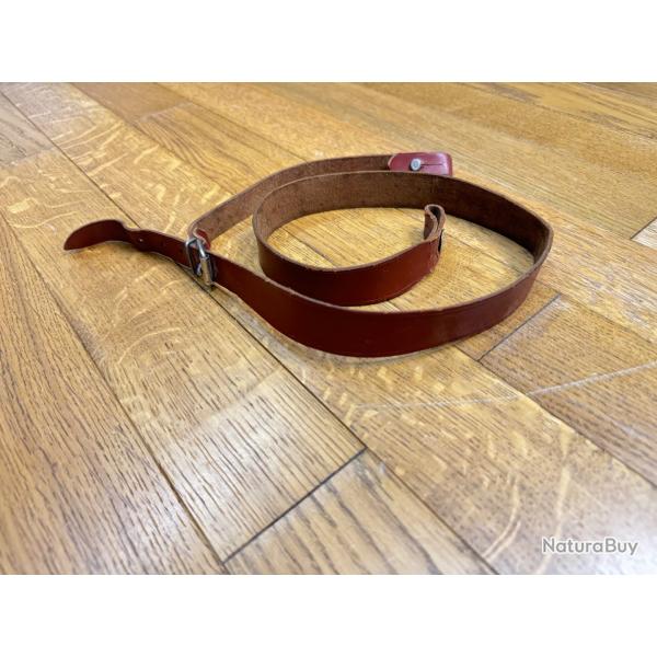 Bretelle en cuir