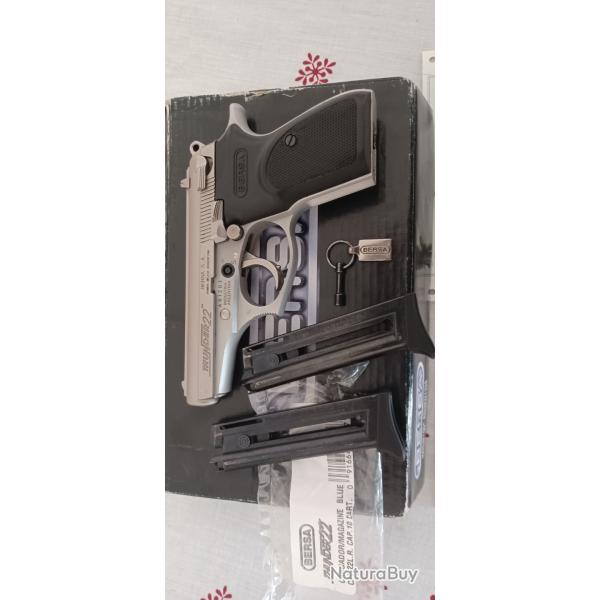 Bersa thunder 22lr nickel� �tat neuf
