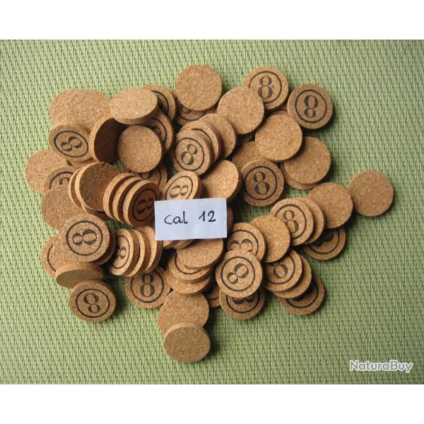 Rondelles  li�ge No 8 ou neutre calibre 12