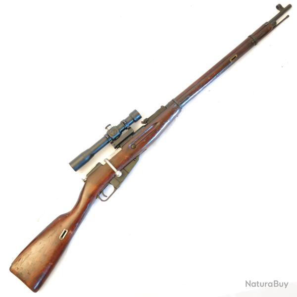 Mosin Nagant de 1943 type Sniper lunette PE calibre 7..62 x 54 num�ro 9634