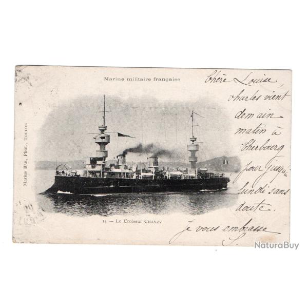CPA - MARINE Militaire Francaise  - Le Croiseur CHANZY N�354