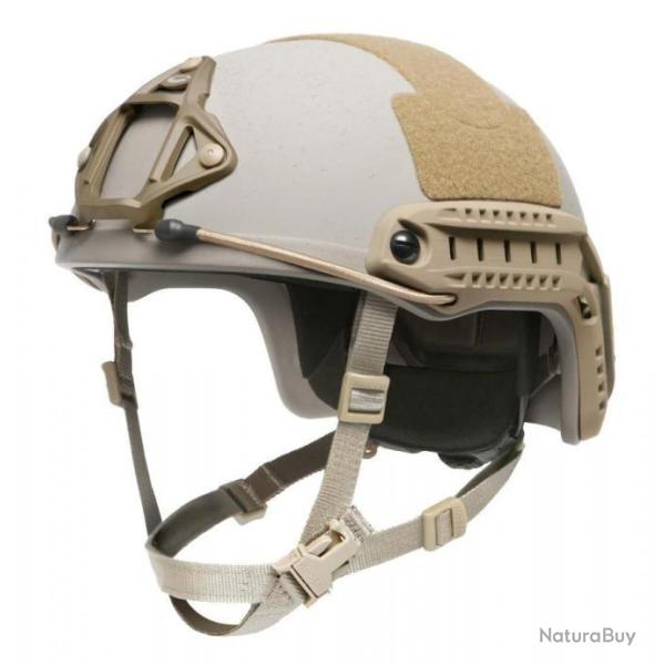 ENCHERE B VERITABLE CASQUE FAST BALISTIQUE PARE BALLES NIVEAU IIIA TAILLE 54/59 COYOTE