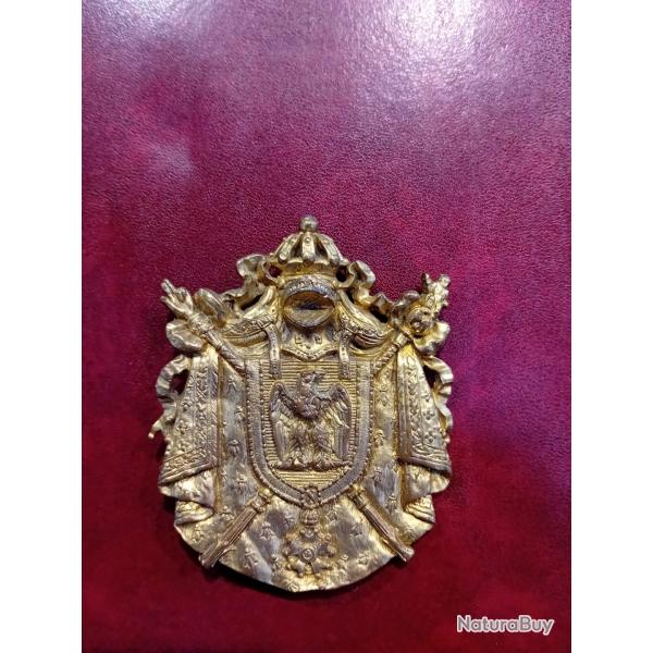 Plaque de sabret�che Second Empire