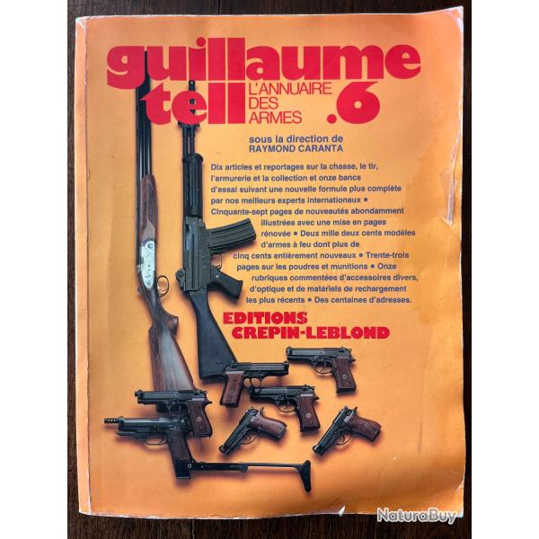 Livre GUILLAUME TELL l'annuaire des armes 6