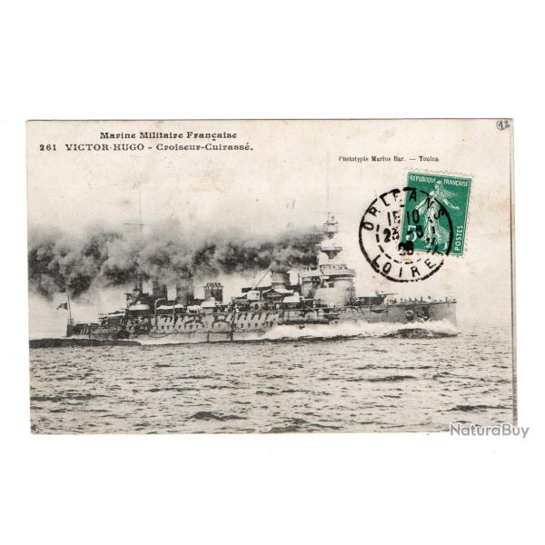 CPA- MARINE Militaire Fran�aise -VICTOR-HUGO-Croiseur-Cuirasse N�126