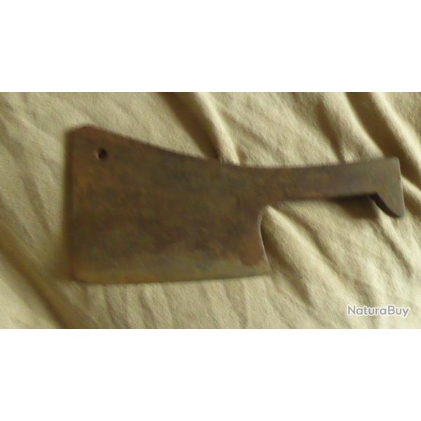 FEUILLE DE BOUCHER / HACHOIR / FORGE MAIN 1 SEULE PIECE/ MARQUAGE