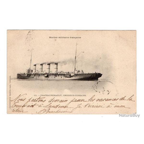 CPA- Marine Militaire Fran�aise -LE Cuirasse " Charles Martel "  N�352