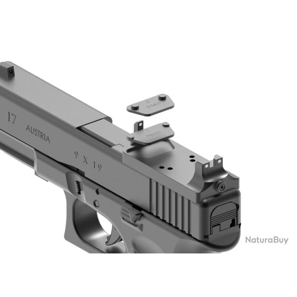 Montage MAKnetic CSM (Multi Point Rouge) pour armes de poing H&K SFP9