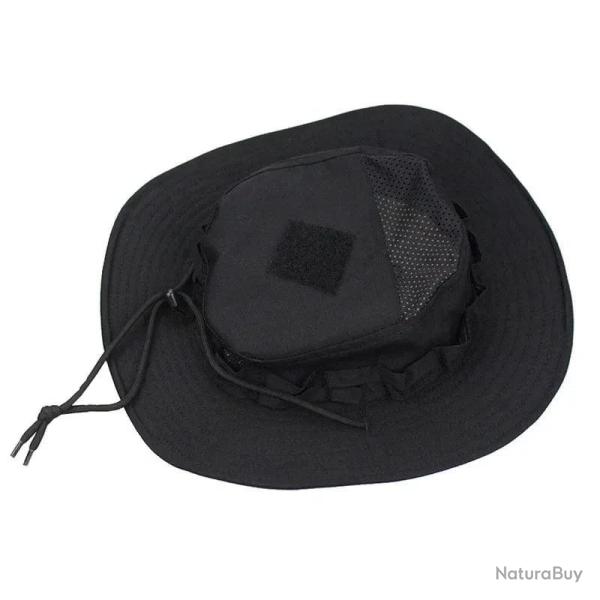 Chapeau militaire Timber Wolf protection solaire - Noir