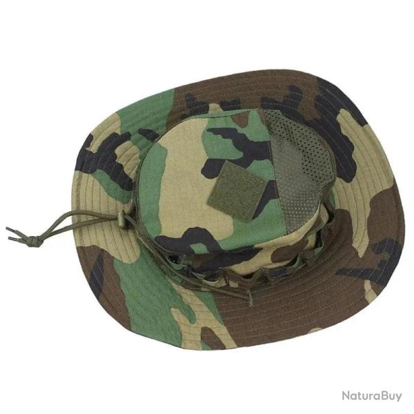Chapeau militaire Timber Wolf protection solaire - Woodland
