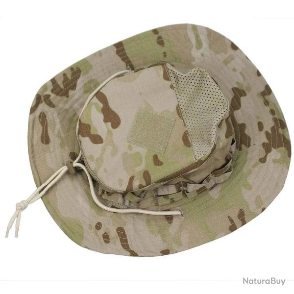 Chapeau militaire Timber Wolf protection solaire - Light Multicam