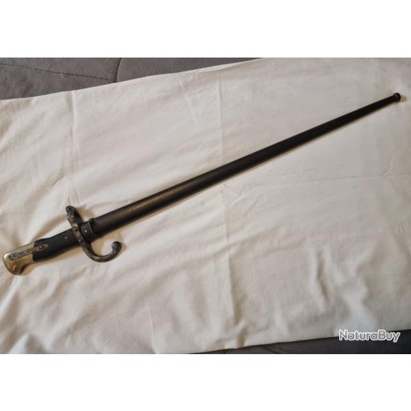 Baionnette Fran�aise Type Gras Model Avril 1879