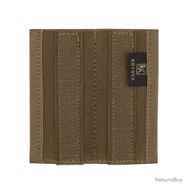 Pochette chargeur double 9 mm KRYDEX MK3 MK4 - Marron