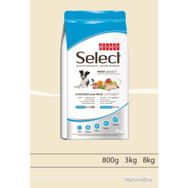 Croquettes Select Mini ADULT  CHICKEN and rice 3 kg