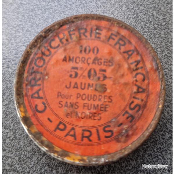 BOITE AMORCES ANCIENNE  POUR COFFRET