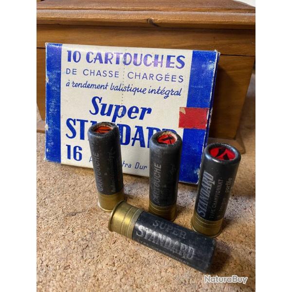 Deux boites de cartouches ancienne calibre 16