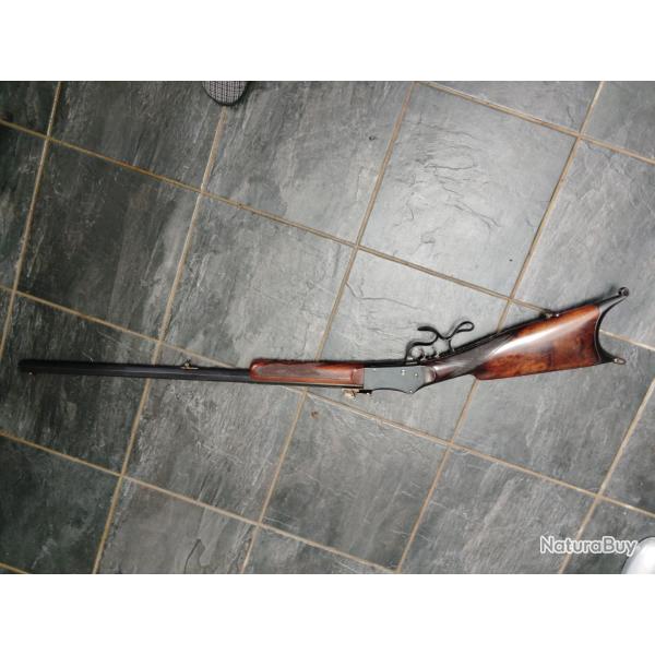 Carabine d'origine suisse en calibre 22 court fabrication vers 1870