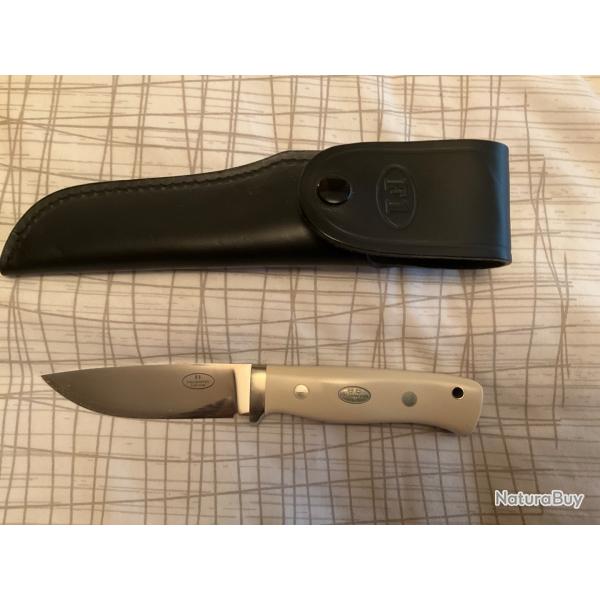VEND COUTEAU DE COLLECTION FALLKNIVEN F1 VG10 MICARTA/THERMORUN E BLANC