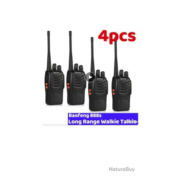 4x talkie walkie BAOFENG BF-888S......