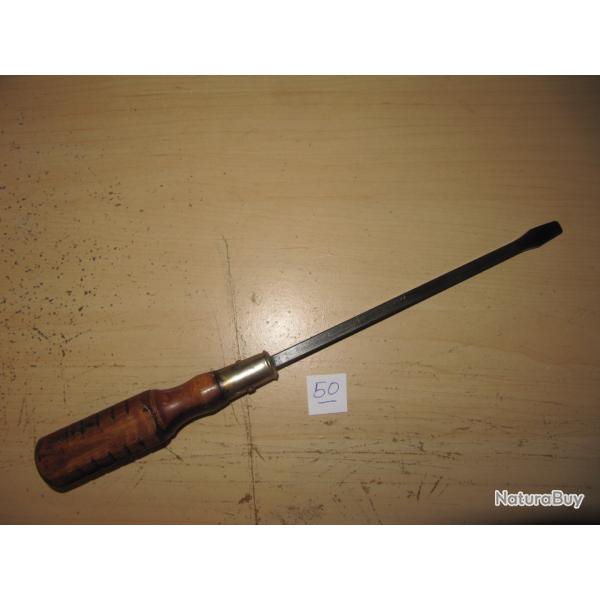Tournevis long pour crosse bout plat -(repT50)