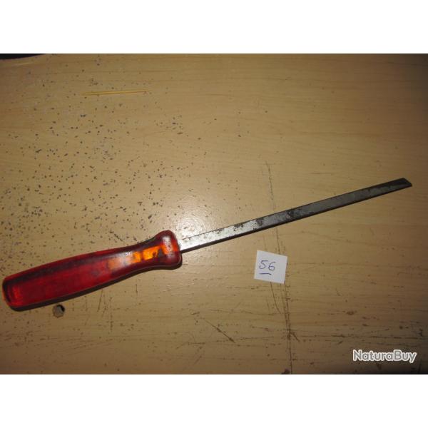 Tournevis long pour crosse bout plat -(repT56)