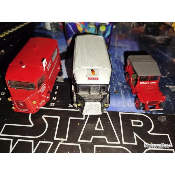 Lot Vehicules Premier Secoure Annees 50 au 1/43